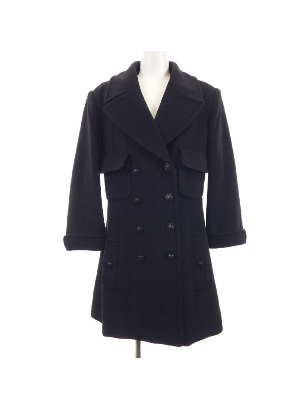 Chanel Coat Black